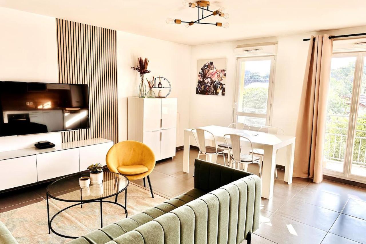 Btobed - Location Professionnelle - Appartement 4 Personnes Parking Gratuit - Proche Parc Des Expositions Et Aeroport Cdg Вильпент Экстерьер фото