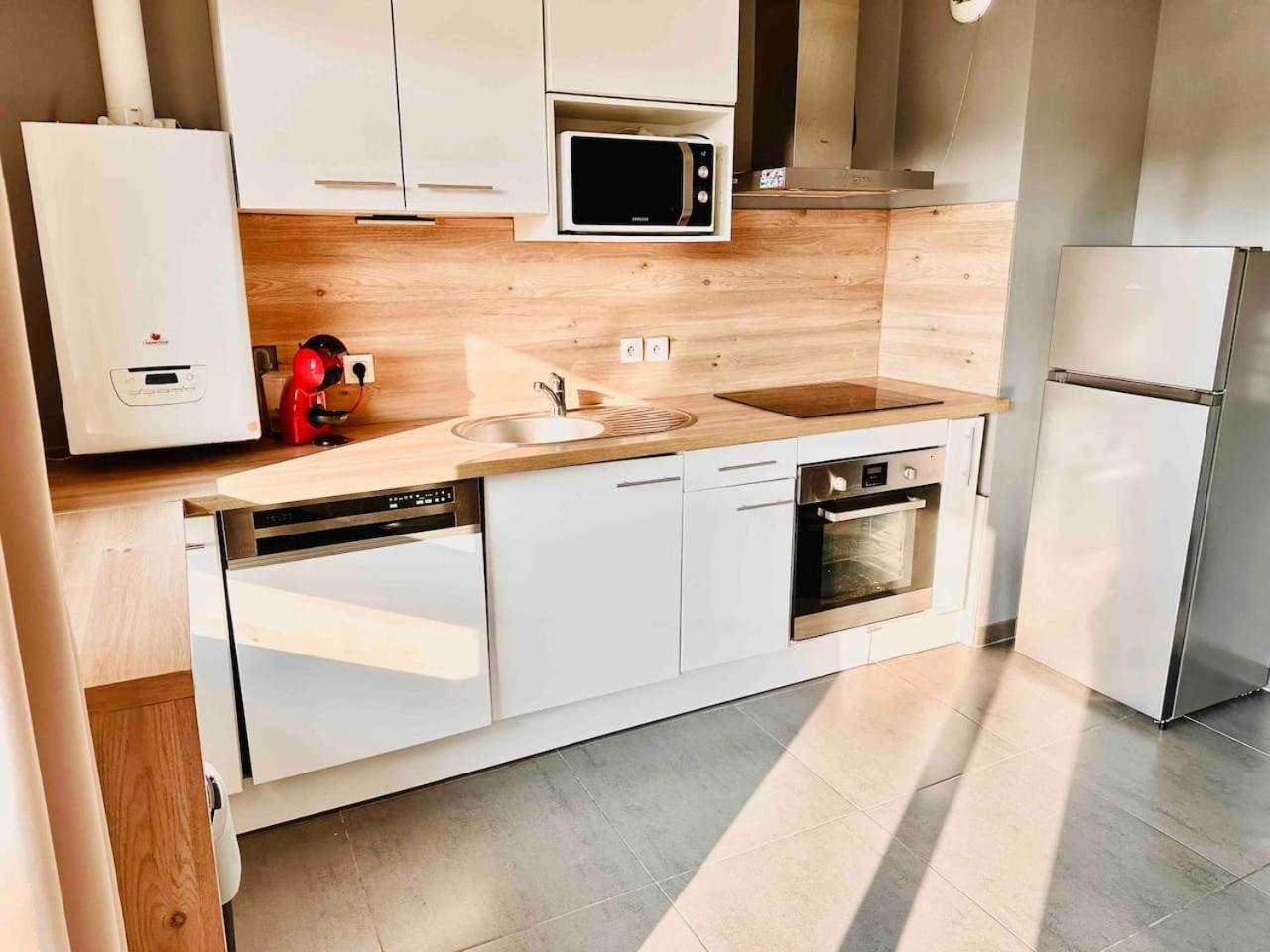 Btobed - Location Professionnelle - Appartement 4 Personnes Parking Gratuit - Proche Parc Des Expositions Et Aeroport Cdg Вильпент Экстерьер фото